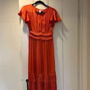 Joie Burnt Orange Maxi Dress
